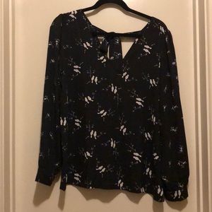 Long-Sleeved bird blouse “put a bird on it!”
